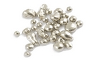 10/14 Cast & Roll Alloy White MJSA Rated #2 Rhodium Recomended