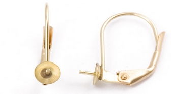 18Y Plain Lever Back With 4mm Cup
