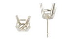 18W 5mm 4 Claw Heavy Basket Earring