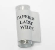 14W Large White Tapered Redi-Prong Refill (.25-3.0)