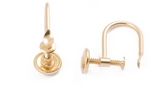 14Y Screw Back Earring