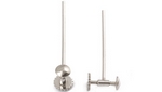 18W Plain Screw Back Earring